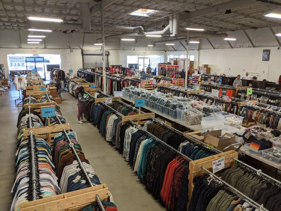 Billabong warehouse deals